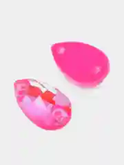 Фуксия неоновые стразы Капля Pellosa