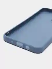 Синий меланж силиконовый чехол для HUAWEI Nova Y61 (Хуавей Нова У61), прозрачный