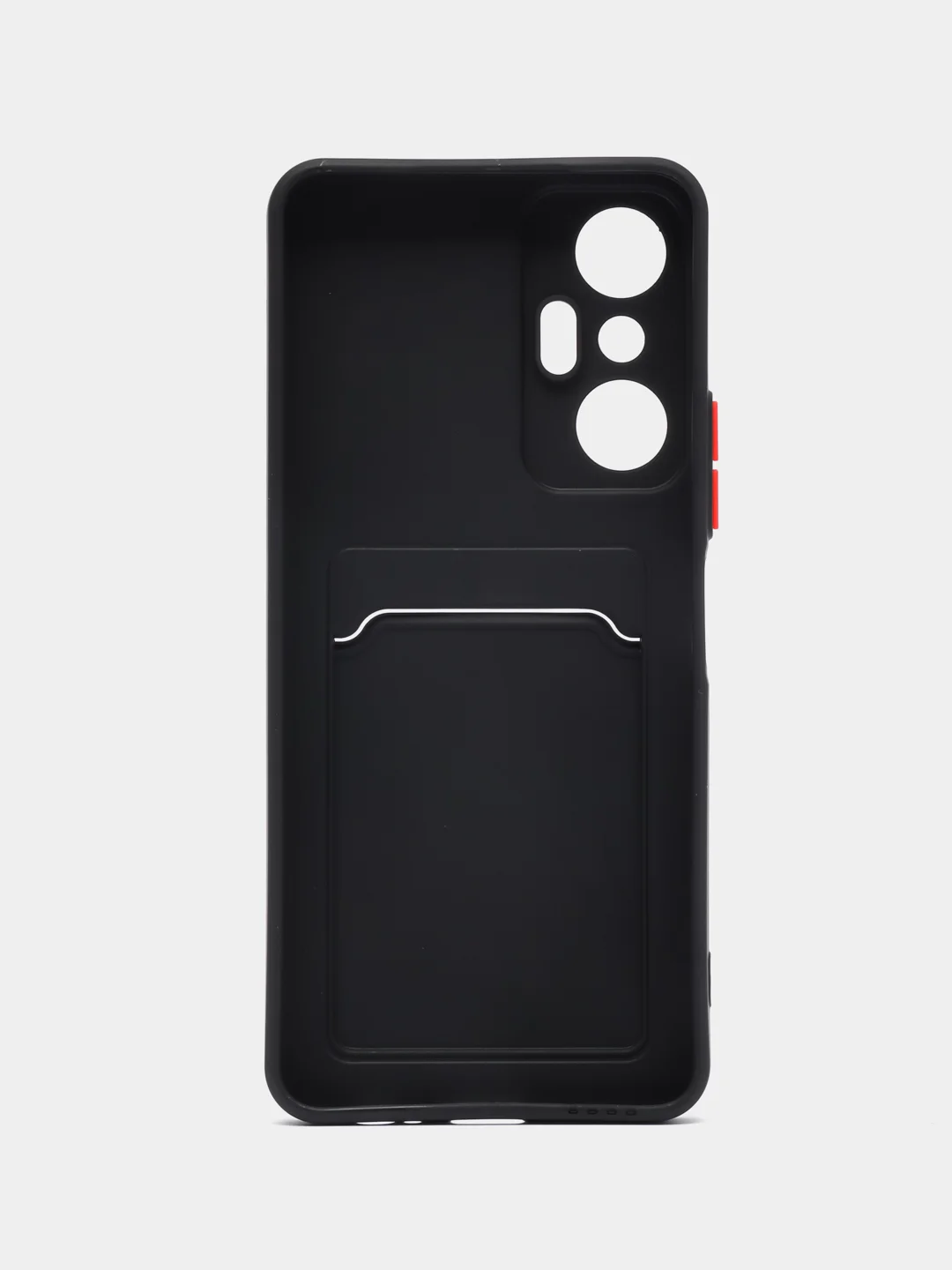 Черный силиконовый чехол для Infinix Hot 20S, (Инфиникс Хот 20с), прозрачный