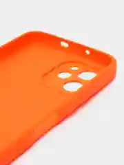 Оранжевый силиконовый чехол для HUAWEI Nova Y61 (Хуавей Нова У61), прозрачный