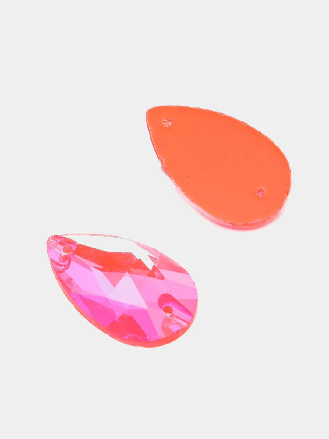 Коралловый неоновые стразы Капля Pellosa