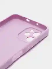 Лавандовый силиконовый чехол для HUAWEI Nova Y61 (Хуавей Нова У61), прозрачный