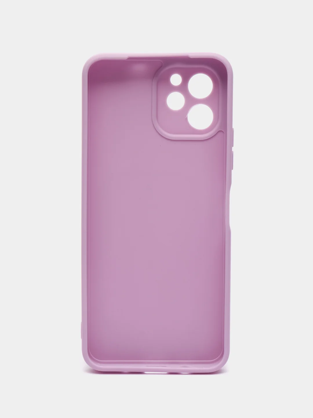 Лавандовый силиконовый чехол для HUAWEI Nova Y61 (Хуавей Нова У61), прозрачный