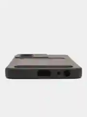 Черный силиконовый чехол для Vivo Y22 / Y22S (Виво у22 / у22С), с карманом для карт