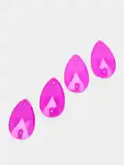 Аметистовый неоновые стразы Капля Pellosa