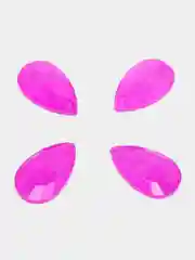 Аметистовый неоновые стразы Капля Pellosa
