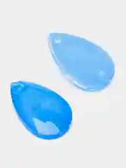 Синий неоновые стразы Капля Pellosa