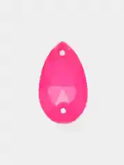 Розовый неоновые стразы Капля Pellosa