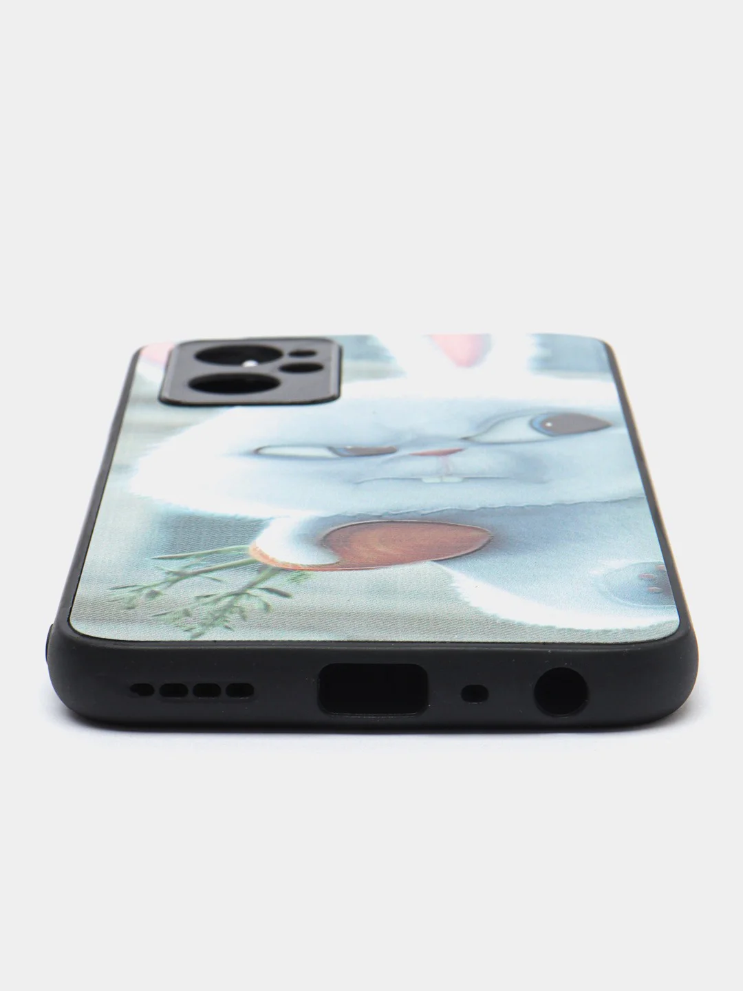 Белый чехол с рисунком на Realme 9i (Реалми 9i)