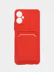 Коралловый силиконовый чехол для Tecno Spark 9 Pro (Техно Спарк 9 Про), прозрачный