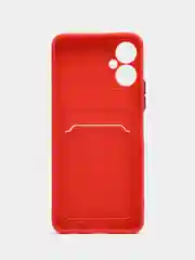 Коралловый силиконовый чехол для Tecno Spark 9 Pro (Техно Спарк 9 Про), прозрачный