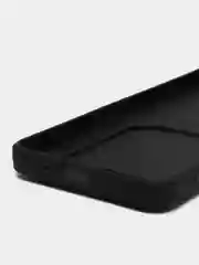 Черный силиконовый чехол для Tecno POVA Neo 2 (Техно Пова Нео 2), прозрачный с карманом для карт