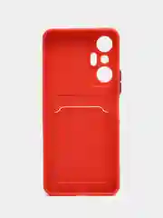 Коралловый силиконовый чехол для Infinix Hot 20S, (Инфиникс Хот 20с), прозрачный