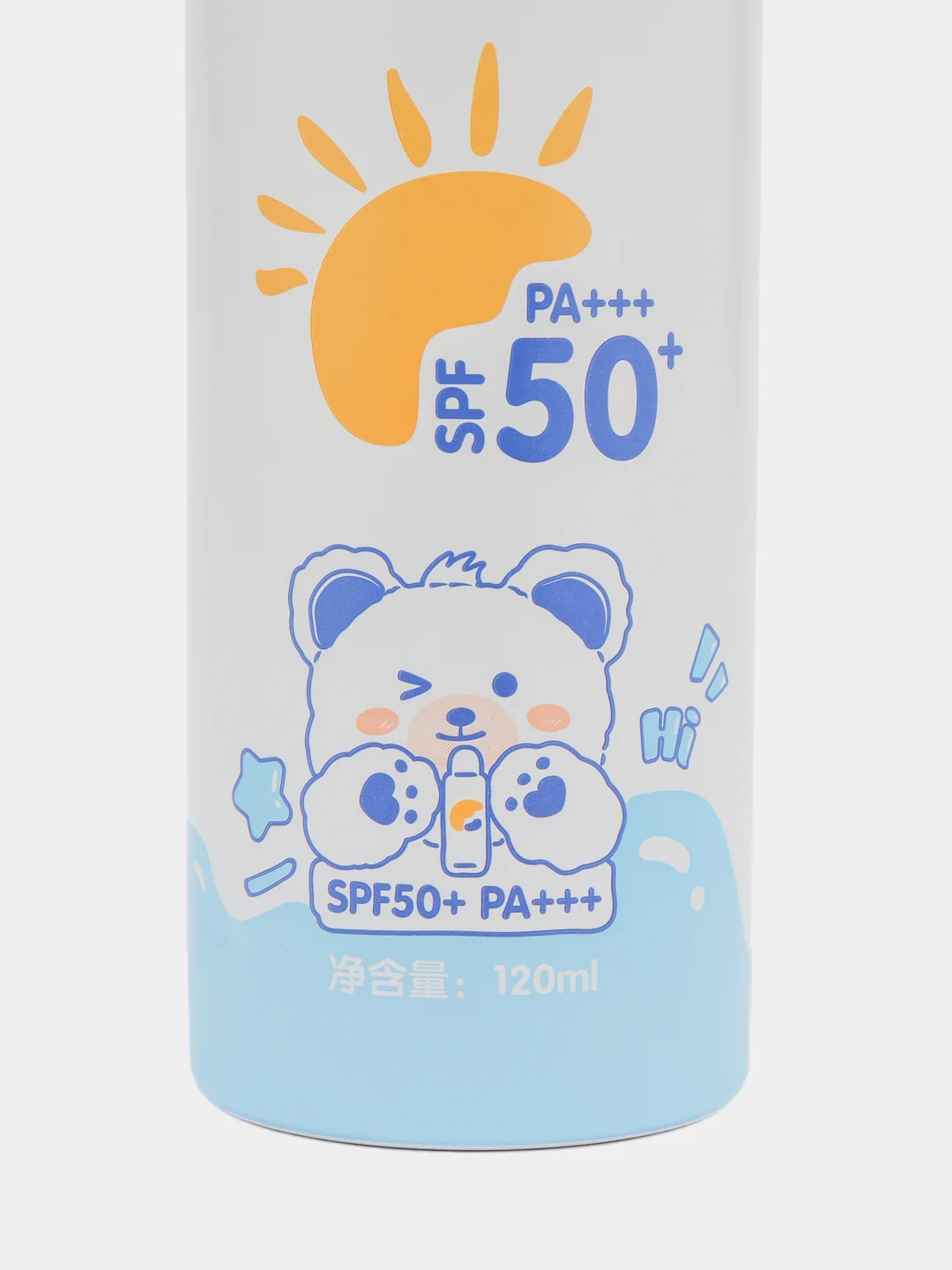 Детский солнцезащитный спрей с защитой от УФ-лучей, SPF50+/120 мл
