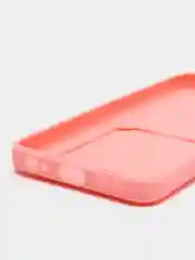 Пудровый силиконовый чехол для Tecno POVA Neo 2 (Техно Пова Нео 2), прозрачный с карманом для карт