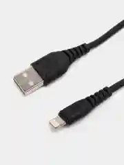 Угольный кабель, зарядник Lightning-USB для iPhone, iPad, провод быстрой зарядки для айфона