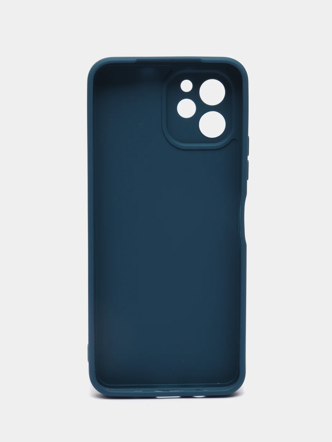 Синий силиконовый чехол для HUAWEI Nova Y61 (Хуавей Нова У61), прозрачный