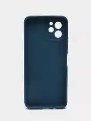 Синий силиконовый чехол для HUAWEI Nova Y61 (Хуавей Нова У61), прозрачный