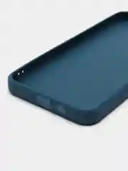 Синий силиконовый чехол для HUAWEI Nova Y61 (Хуавей Нова У61), прозрачный