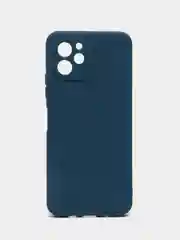 Синий силиконовый чехол для HUAWEI Nova Y61 (Хуавей Нова У61), прозрачный