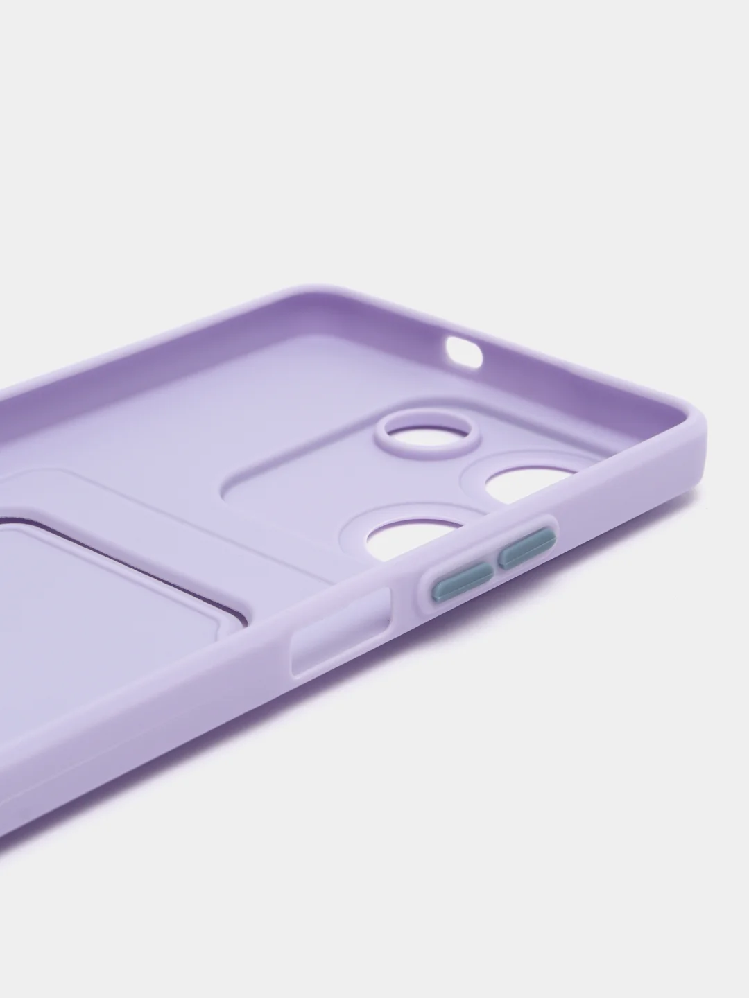 Лавандовый силиконовый чехол для Tecno Camon 20 / Camon 20 Pro 4G, Техно Камон 20 Про 4, прозрачный