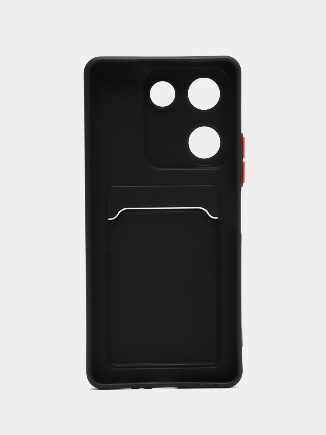Черный силиконовый чехол для Tecno Camon 20 / Camon 20 Pro 4G, Техно Камон 20 Про 4, прозрачный