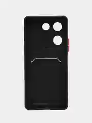 Черный силиконовый чехол для Tecno Camon 20 / Camon 20 Pro 4G, Техно Камон 20 Про 4, прозрачный