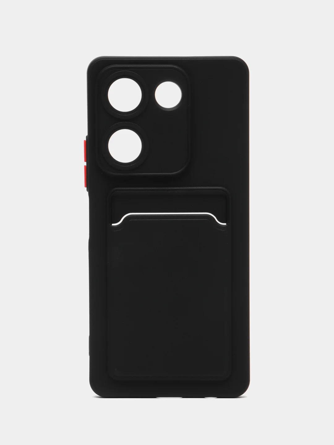 Черный силиконовый чехол для Tecno Camon 20 / Camon 20 Pro 4G, Техно Камон 20 Про 4, прозрачный