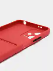 Коралловый силиконовый чехол для Xiaomi Redmi Note 12 5G (Сяоми Рэдми Нот 12 5Ж), Poco X5 (Поко Икс5)