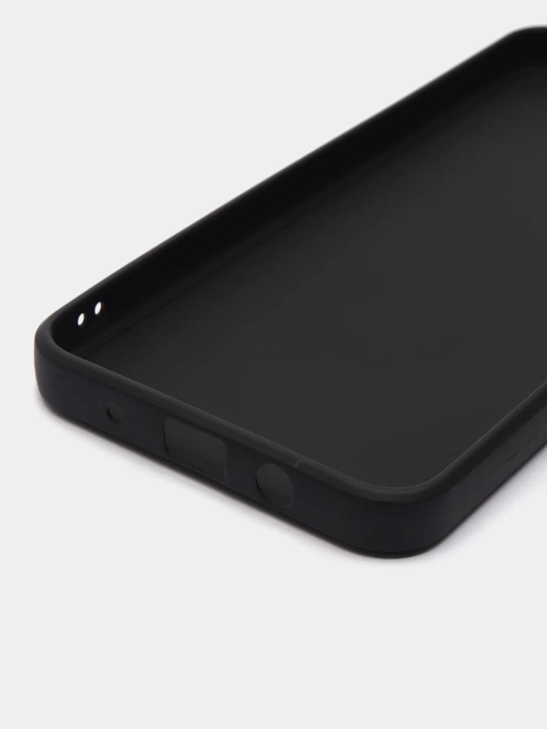 Черный силиконовый чехол для HUAWEI Nova Y61 (Хуавей Нова У61), прозрачный