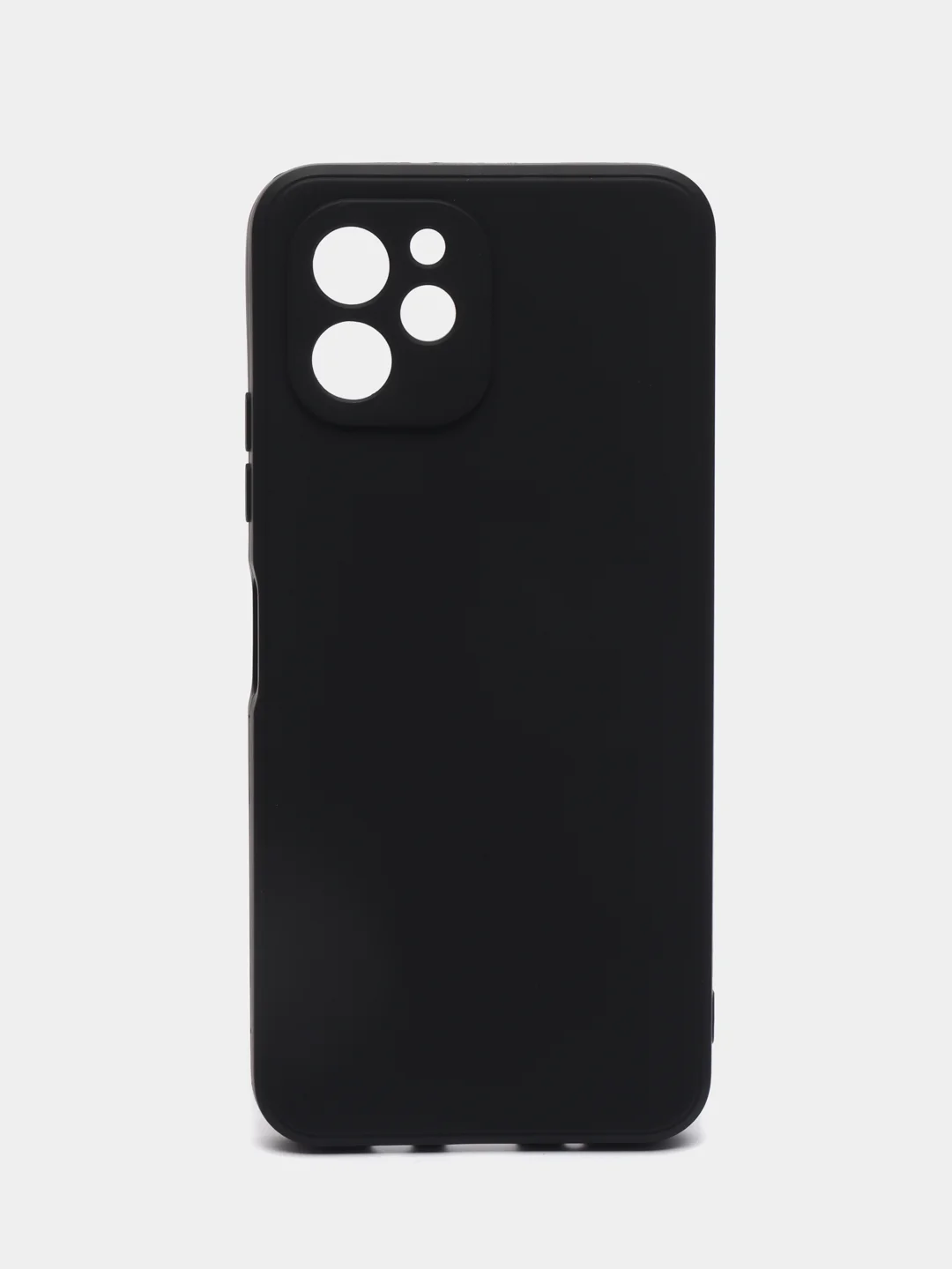 Черный силиконовый чехол для HUAWEI Nova Y61 (Хуавей Нова У61), прозрачный