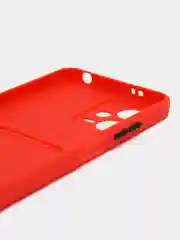 Красный силиконовый чехол для Xiaomi Redmi Note 12 5G (Сяоми Рэдми Нот 12 5Ж), Poco X5 (Поко Икс5)