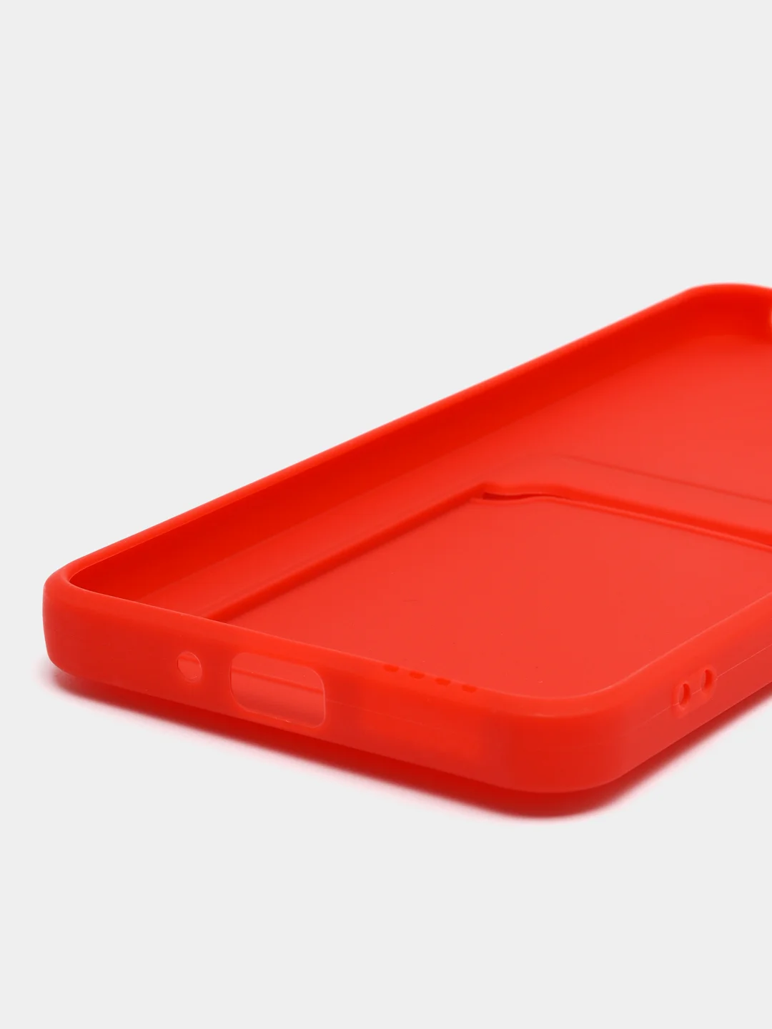 Красный силиконовый чехол для Xiaomi Redmi Note 12 5G (Сяоми Рэдми Нот 12 5Ж), Poco X5 (Поко Икс5)