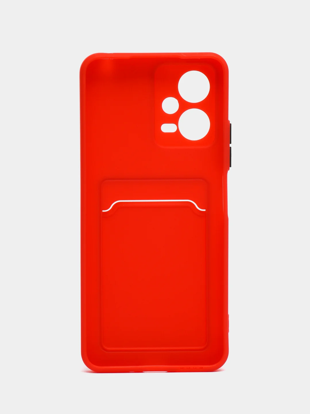 Красный силиконовый чехол для Xiaomi Redmi Note 12 5G (Сяоми Рэдми Нот 12 5Ж), Poco X5 (Поко Икс5)