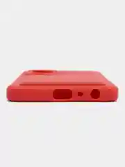 Коралловый силиконовый чехол для Realme 9i 4G, Oppo A36 4G, A96 4G (Реалми 9 Ай), c отсеком для карт