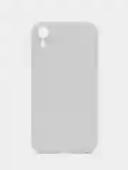 Белый чехол для iPhone XR (Айфон хр), силиконовый, айфон