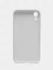Белый чехол для iPhone XR (Айфон хр), силиконовый, айфон