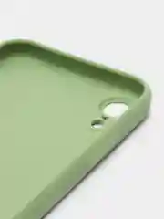 Зеленый чехол для iPhone XR (Айфон хр), силиконовый, айфон