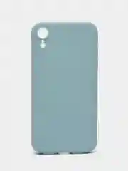 Светло-синий чехол для iPhone XR (Айфон хр), силиконовый, айфон