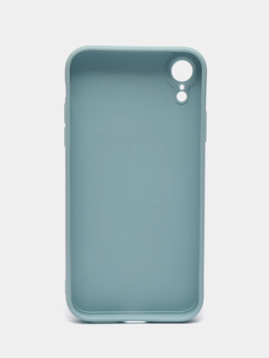 Светло-синий чехол для iPhone XR (Айфон хр), силиконовый, айфон