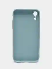 Светло-синий чехол для iPhone XR (Айфон хр), силиконовый, айфон