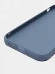 Синий меланж чехол для iPhone XR (Айфон хр), силиконовый, айфон