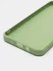 Зеленый силиконовый чехол для HUAWEI Nova Y61 (Хуавей Нова У61), прозрачный