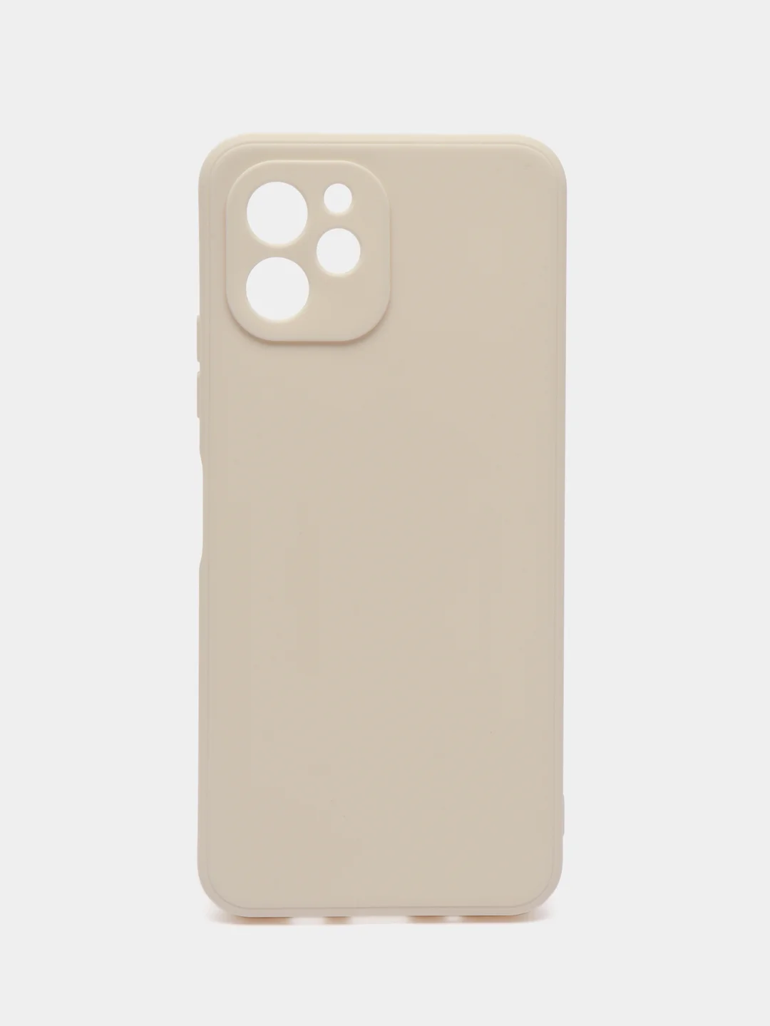 Молочный силиконовый чехол для HUAWEI Nova Y61 (Хуавей Нова У61), прозрачный