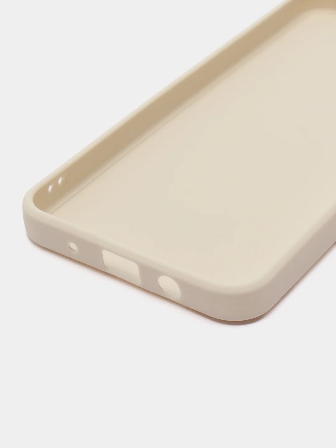 Молочный силиконовый чехол для HUAWEI Nova Y61 (Хуавей Нова У61), прозрачный