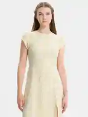 Бежевый платье летнее