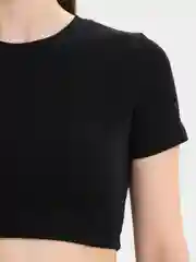 Черный комплект двойка: топ и юбка-карандаш
