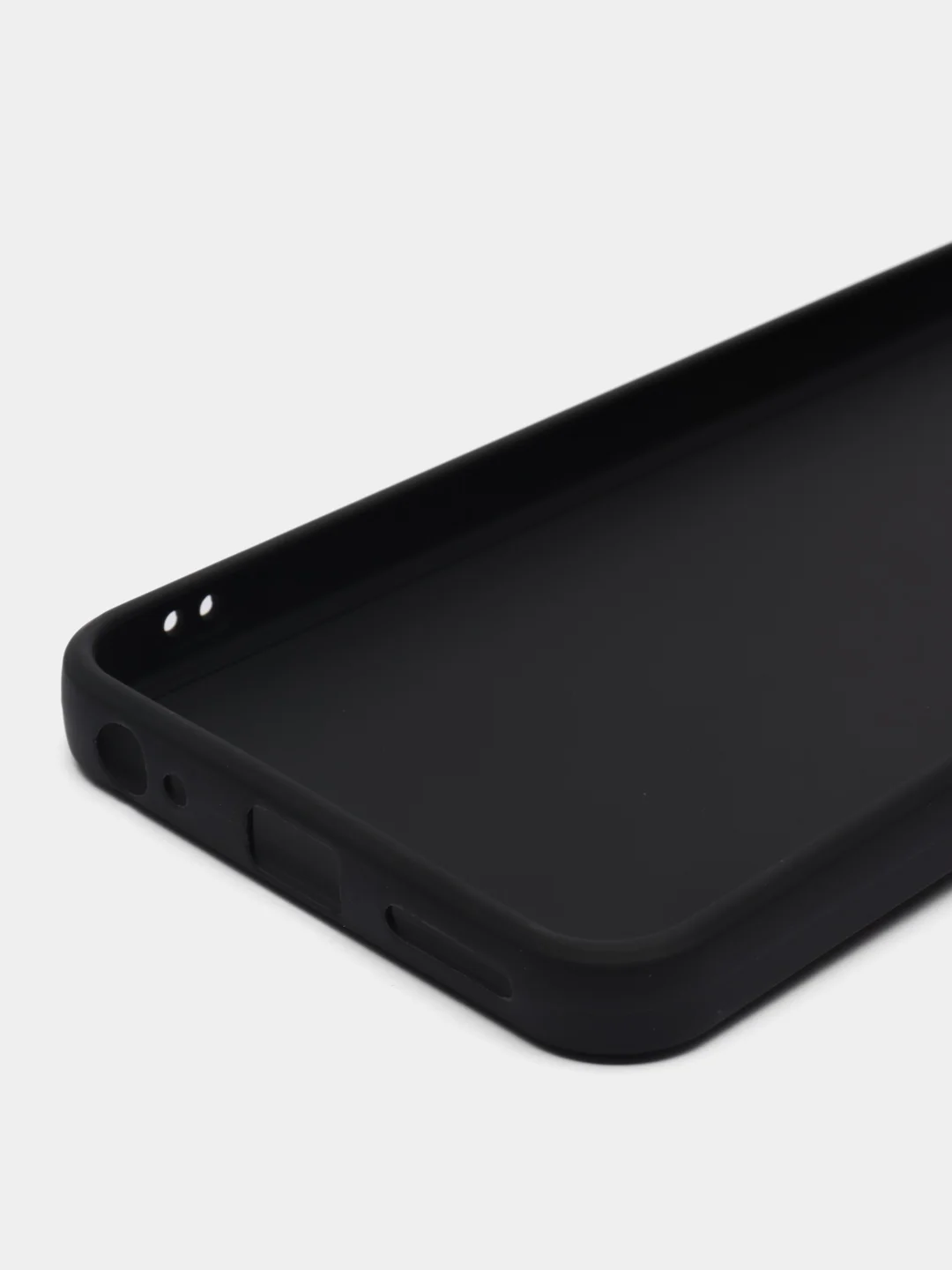 Черный силиконовый чехол для Tecno Spark 10 / Spark 10C ( Спарк 10 / Спарк 10С ) , прозрачный