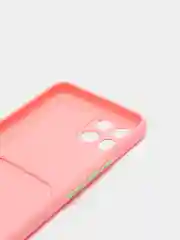 Пудровый силиконовый чехол для Infinix Smart 6 HD (Инфиникс Смарт 6 ХД)