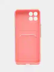 Пудровый силиконовый чехол для Infinix Smart 6 HD (Инфиникс Смарт 6 ХД)